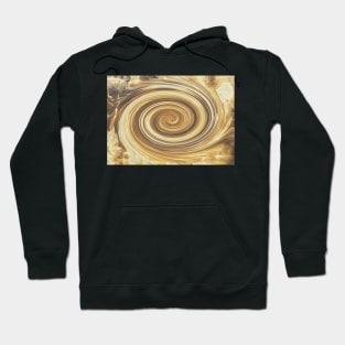 Fast Brown Swirl Hoodie